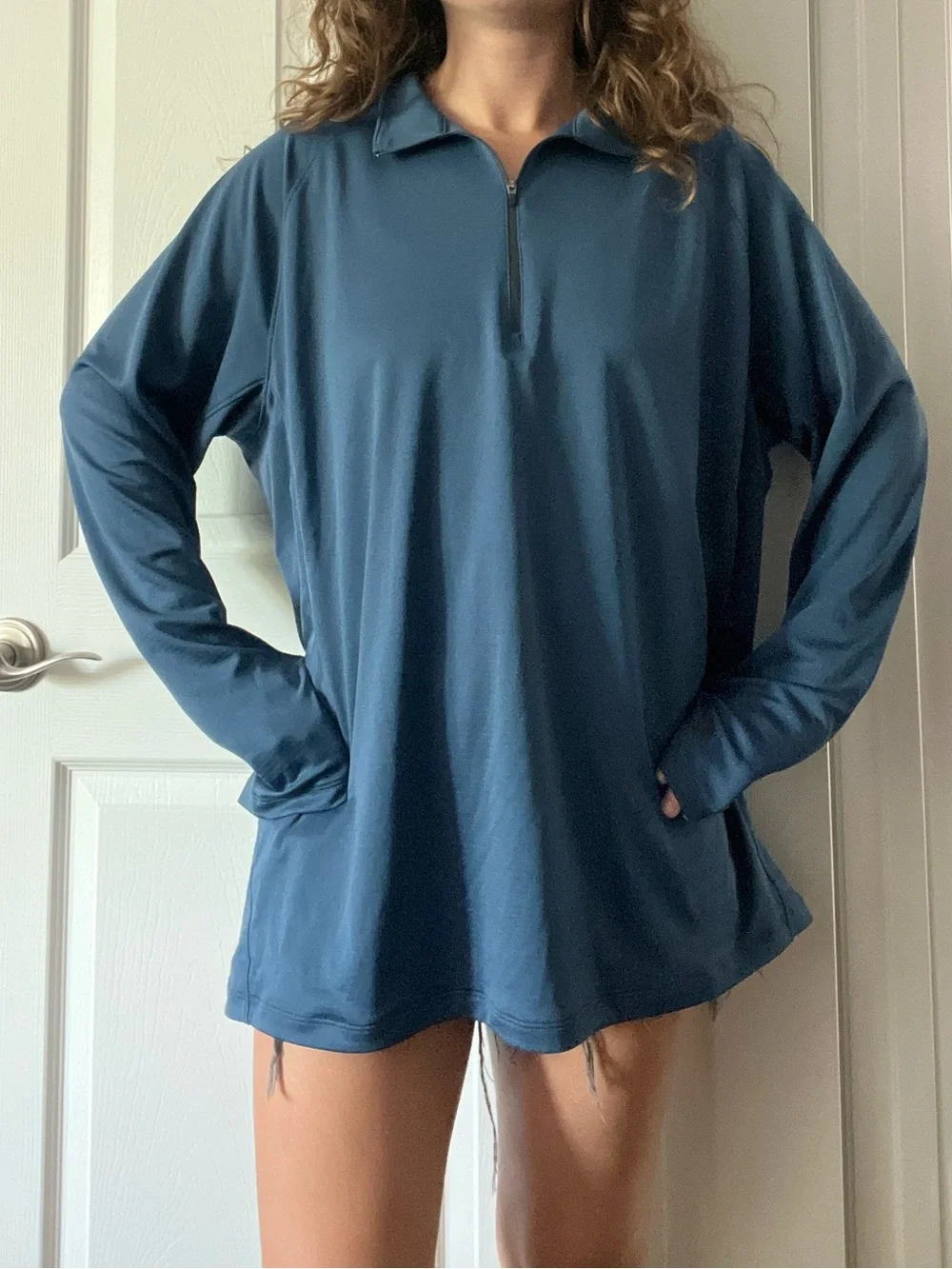 NWOT The North Face Quarter-Zip Long Sleeve Pullover
